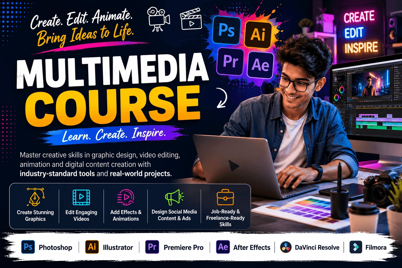 graphic design course in jorhat